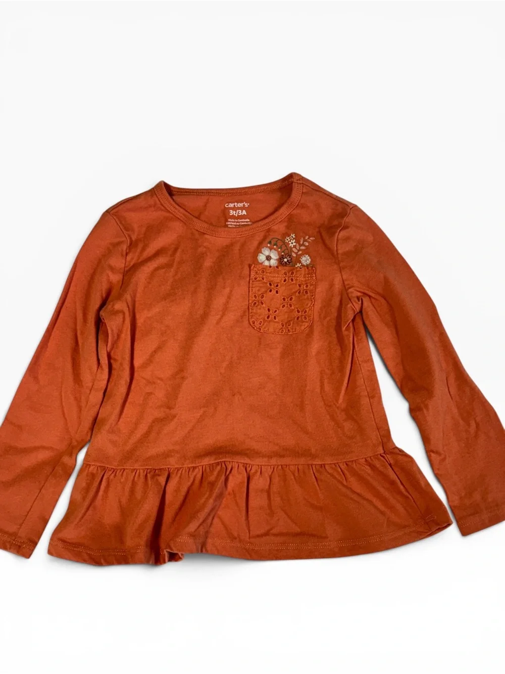 Carters Cat & Jack Girls Tops 3T